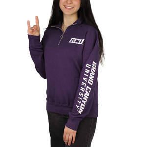 MV Sport Women's Purple GCU 1/4 Zip