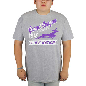 GCU Classics Men's Gray Est. 1945 Lope Nation Distressed Tee
