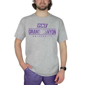 Champion Men's Gray GCU Grand Canyon University Tee