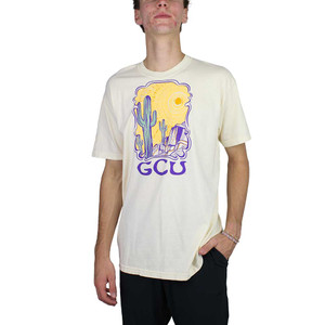 Comfort Colors Men's Oatmeal Desert in Swirls Tee