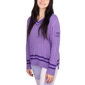 Emerson Street Women's Purple GCU V-Neck Sweater
