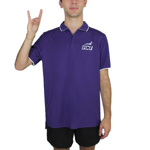Nike Men's Purple Running Lope GCU Dri-FIT Polo