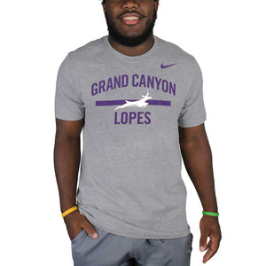Nike Men's Gray Grand Canyon Running Lopes Tee