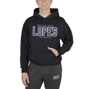 Men's Black Grand Canyon University Lopes Twill Hoodie