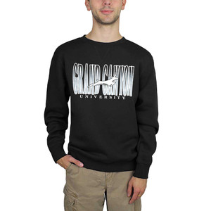Camp David Men's Black Ombre Grand Canyon university Crew