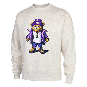 Gear Gray GCU Puffer Jacket Teddy Bear Crew