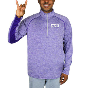 Holloway Men's Purple GCU 1/4 Zip