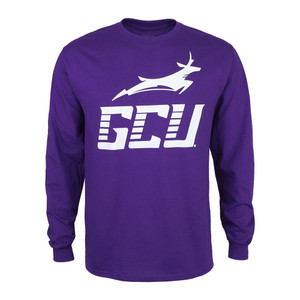 MV Sport Purple Running Lope GCU Long Sleeve Basic Tee