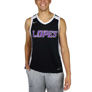 Nike Men's Black Lopes Basketball Jersey