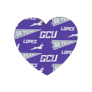 Purple GCU Spirited Heart Magnet