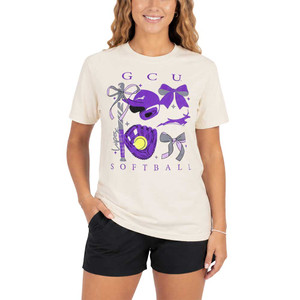 Comfort Colors Ivory GCU Lopes Softball Tee