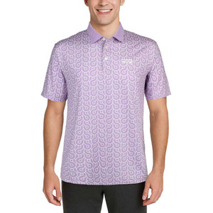 Swannies Lavender GCU Geometric Loop Polo