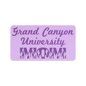 Lavender Grand Canyon University Mom Cactus Sticker