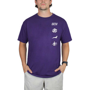 Champion Men's Purple Pictogram GCU Tee