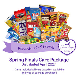 Finish-It-Strong - Spring Finals Care Package (Order Deadline: 4/4/2027 | Distribution: April 2027)