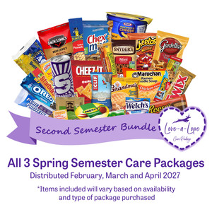 Second Semester Care Package Bundle Spring 2027 (Order Deadline: 1/31/2027)