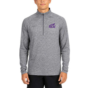 Nike Men's Dri-FIT Heather Gray Running Lope GCU 1/4 Zip