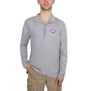 Champion Men's Gray Grand Canyon University Running Lope 1/4 Zip