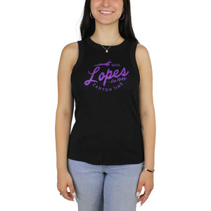 Gameday Social Women's Black GCU Lopes Canyon Time Tank