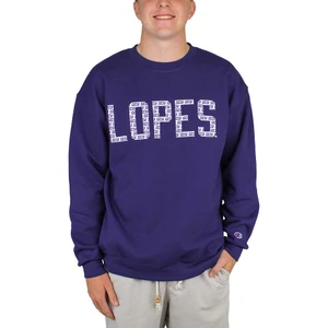 Champion Men's Purple Lopes Reapeating GCU Crew