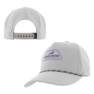 Ahead Stone Gray Grand Canyon University Rope Hat
