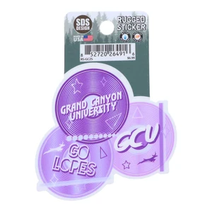 Purple Records Grand Canyon University Sticker