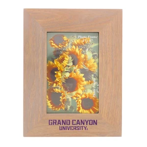 4" x 6" Vertical Grand Canyon University Wooden Photo Frame