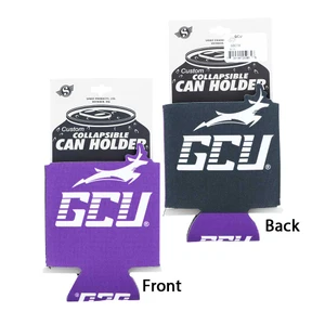 Black and Purple Running Lope GCU Koozie