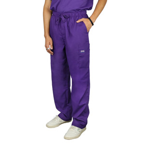 Cherokee Men's Purple Scrub Pants