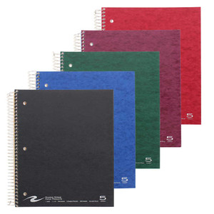 5 Subject Regular Marble Notebook