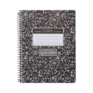 Spiral Marble Cover Composition Notebook