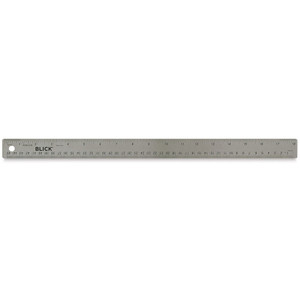 18" Stainless Steel Ruler