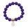 Emerson Street Purple GCU Baseball Beaded Bracelet