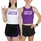 ZooZatz Women's White GCU Cropped Tank
