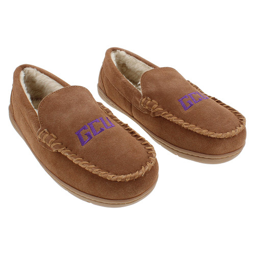 Green Market Suede Leather GCU Slippers