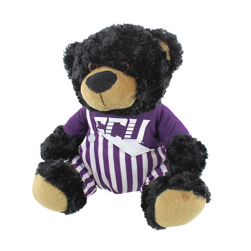 Mascot Factory Black GCU Pep Band Teddy Bear Plush