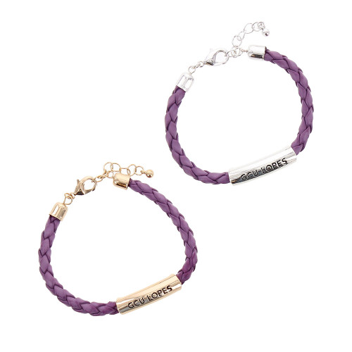 Emerson Street Purple GCU Lopes Braided Bracelet