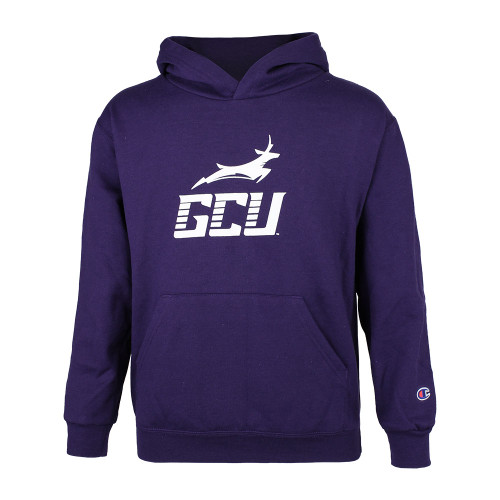 Champion Youth Purple Running Lope GCU Hoodie