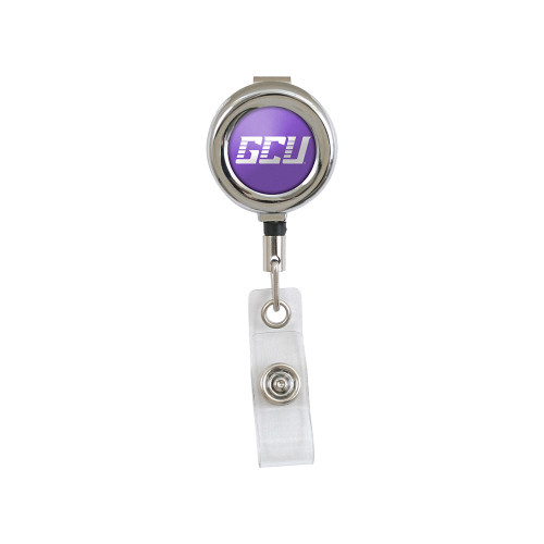 Spirit Products Purple GCU Retractable Badge Reel