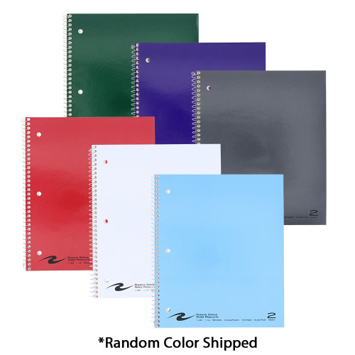 2 Subject Assorted Notebook (Random Color Shipped)