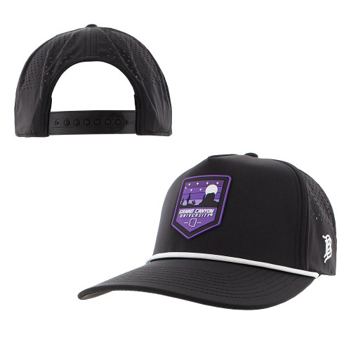 Branded Bills Black Grand Canyon University Stary Night Snapback Hat Branded Bills Black Grand Canyon University Stary Night Snapback Hat