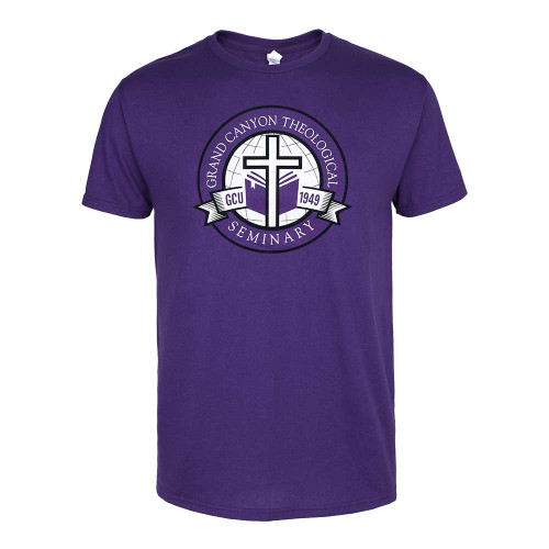 Jerzees Purple Grand Canyon Theological Seminary Tee