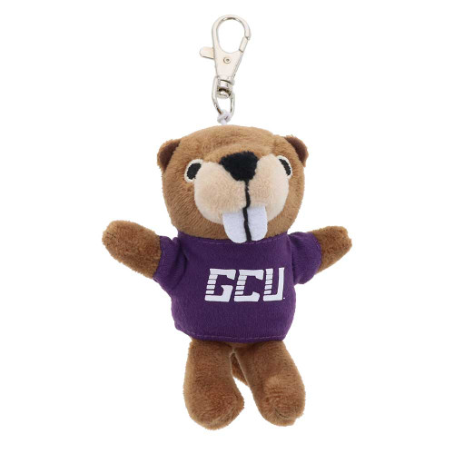 Mascot Factory Brown GCU Beaver Plush Keychain