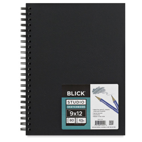 Black Wirebound Sketchbook