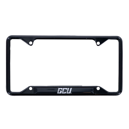 Strand Art Black GCU License Plate Frame
