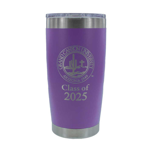 20 oz Purple GCU Seal Class of 2025 Tumbler