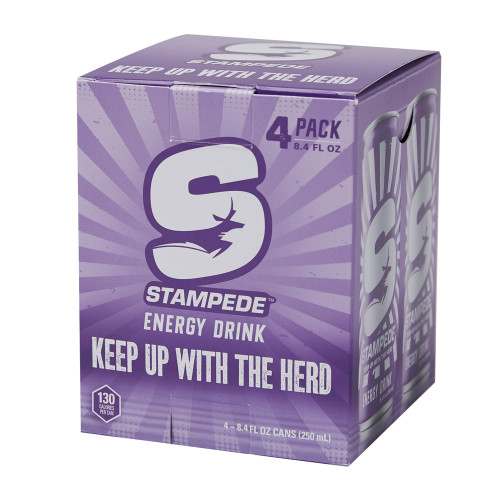 Stampede Energy Drink - 4 Pack