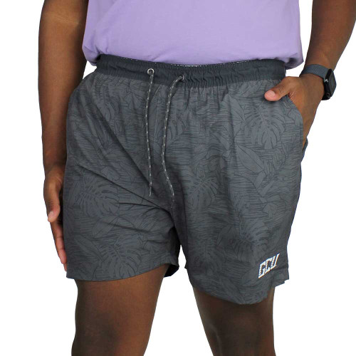 Colosseum Men's Gray GCU Palm Leaf Shorts