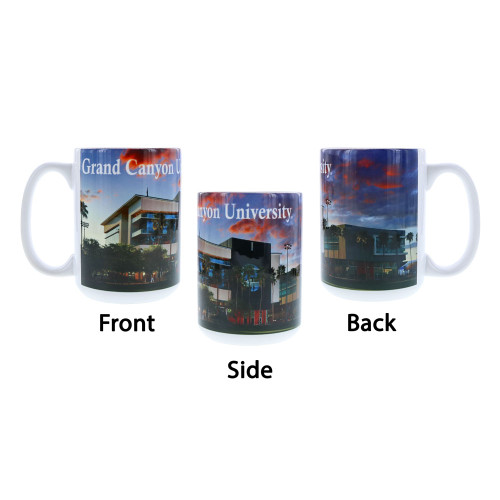 15 oz Grand Canyon University Campus Picture Mug