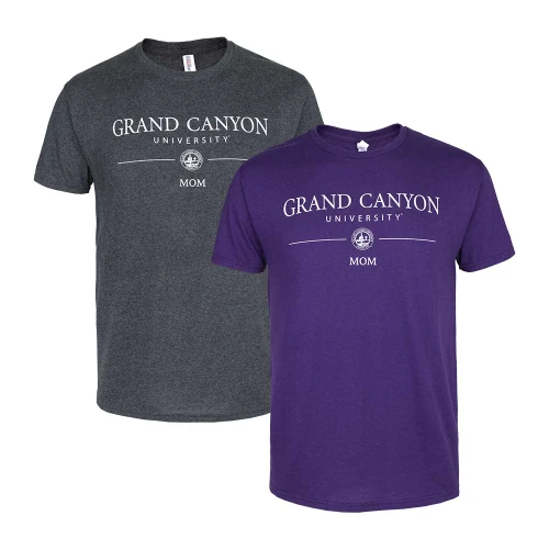 Jerzees Grand Canyon University Seal Mom Tee
